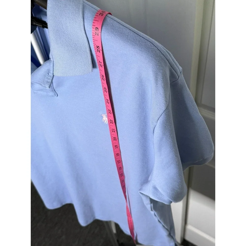 Lot of 2 Polo Ralph Lauren Men's XL Blue Short Sleeve Polo Shirts